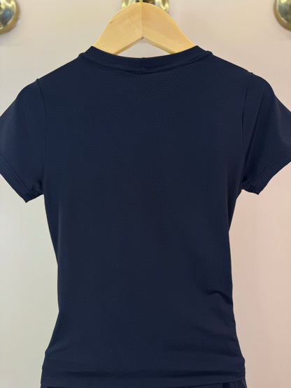 Conjunto Infantil Blusa Maria New Trip e Saia-short Larissa New Trip Básico Preto - Siri Sport