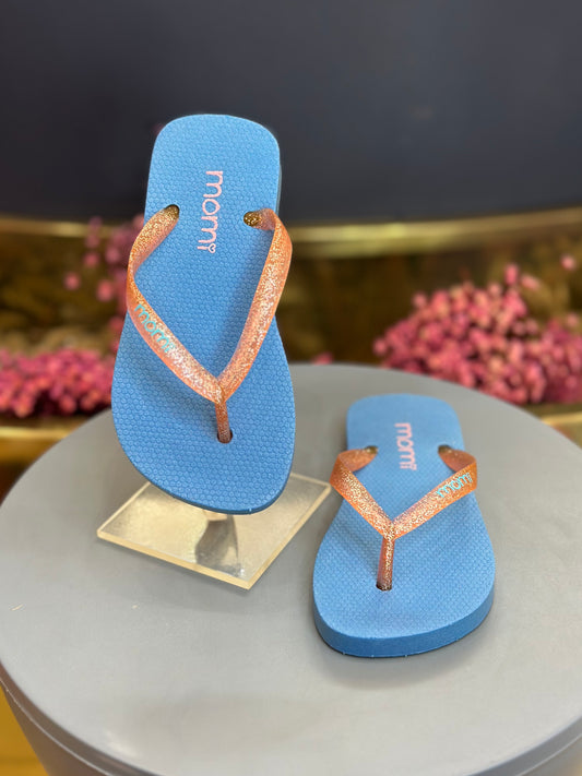 Chinelo Infantil Flip Azul - Momi