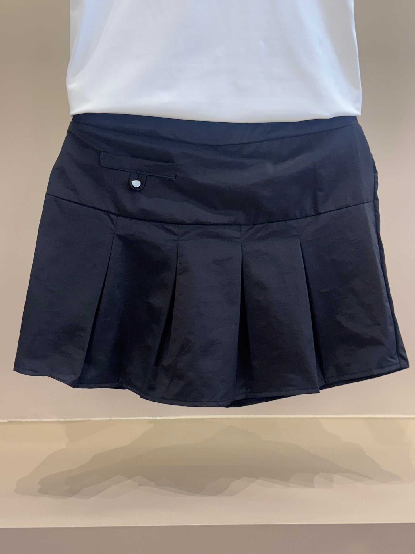Conjunto Teen Blusa Regata e Short-Saia Off White - Vic Vick