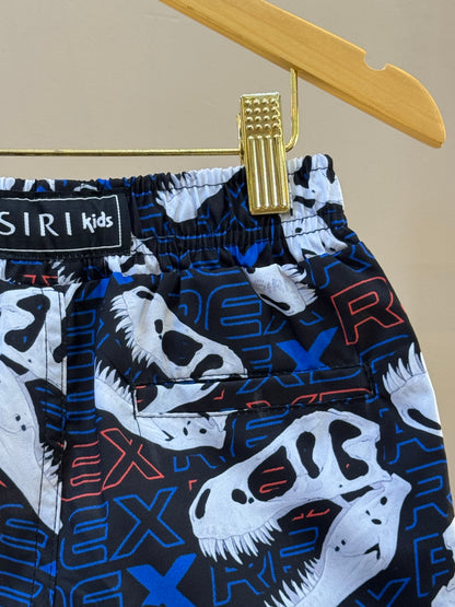 Shorts Infantil Pedro Rex - Siri Kids