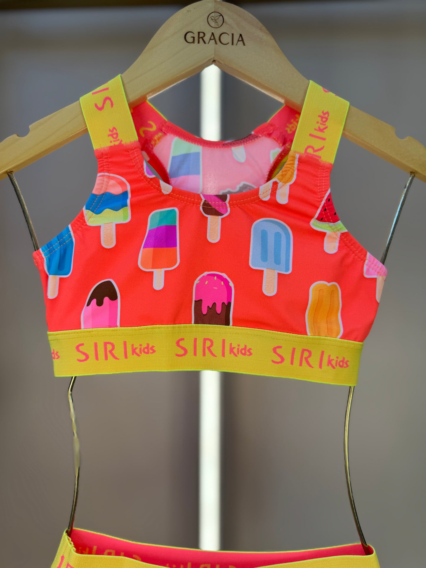 Biquíni Infantil Cropped Eduarda Picolé - Siri Kids