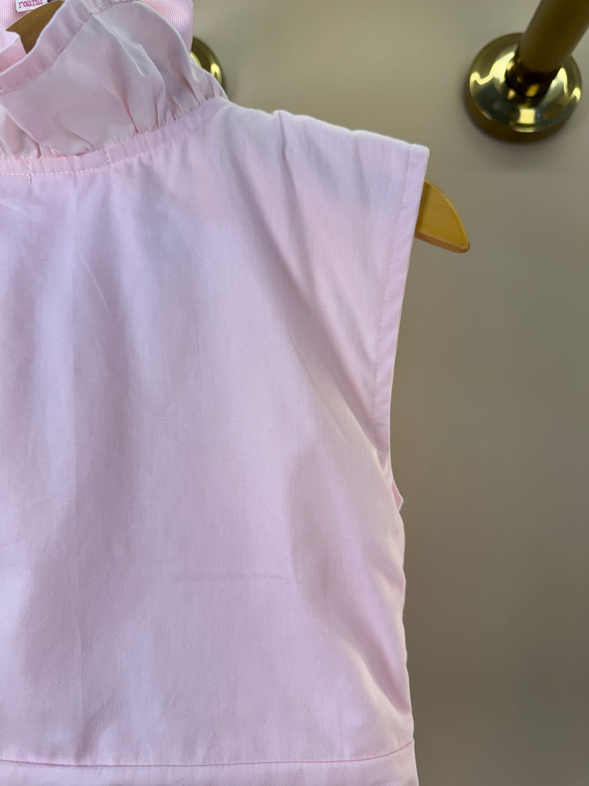 Blusa Infantil Em Tricoline Amarração Rosa - Luluzinha