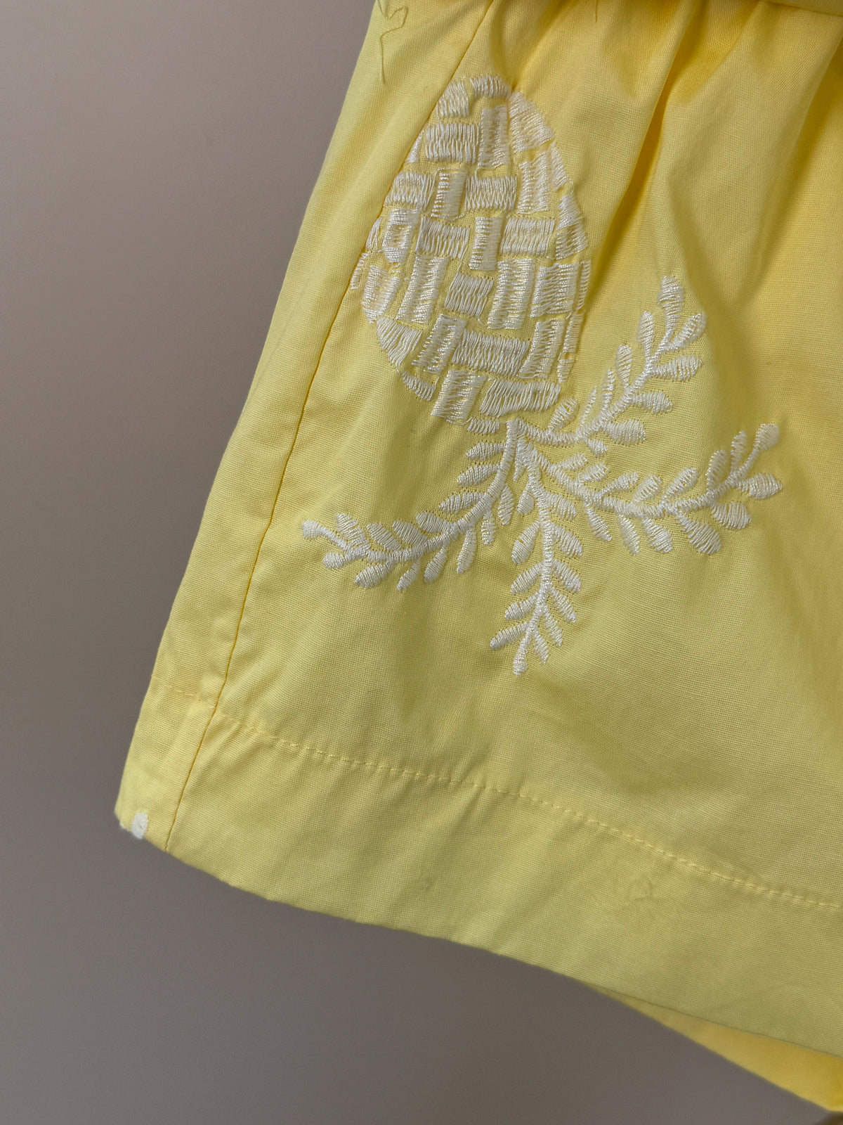 Conjunto Infantil Blusa e Shorts Laço Maxxi Amarelo - Animê