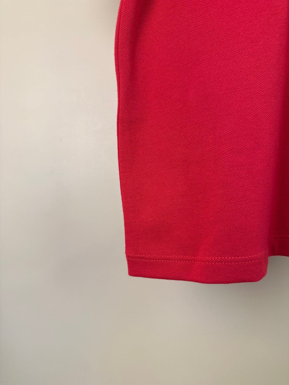 Polo Infantil Piquet Cavalo Bordado Vermelho - Dame