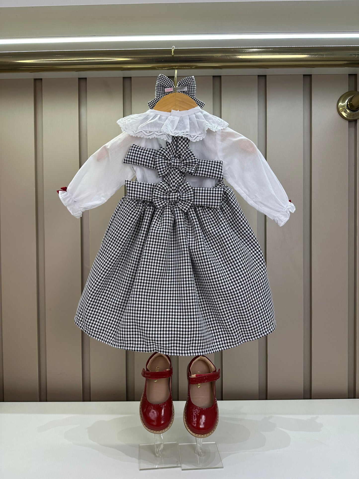 Vestido Bebê Pied Poule - Roana