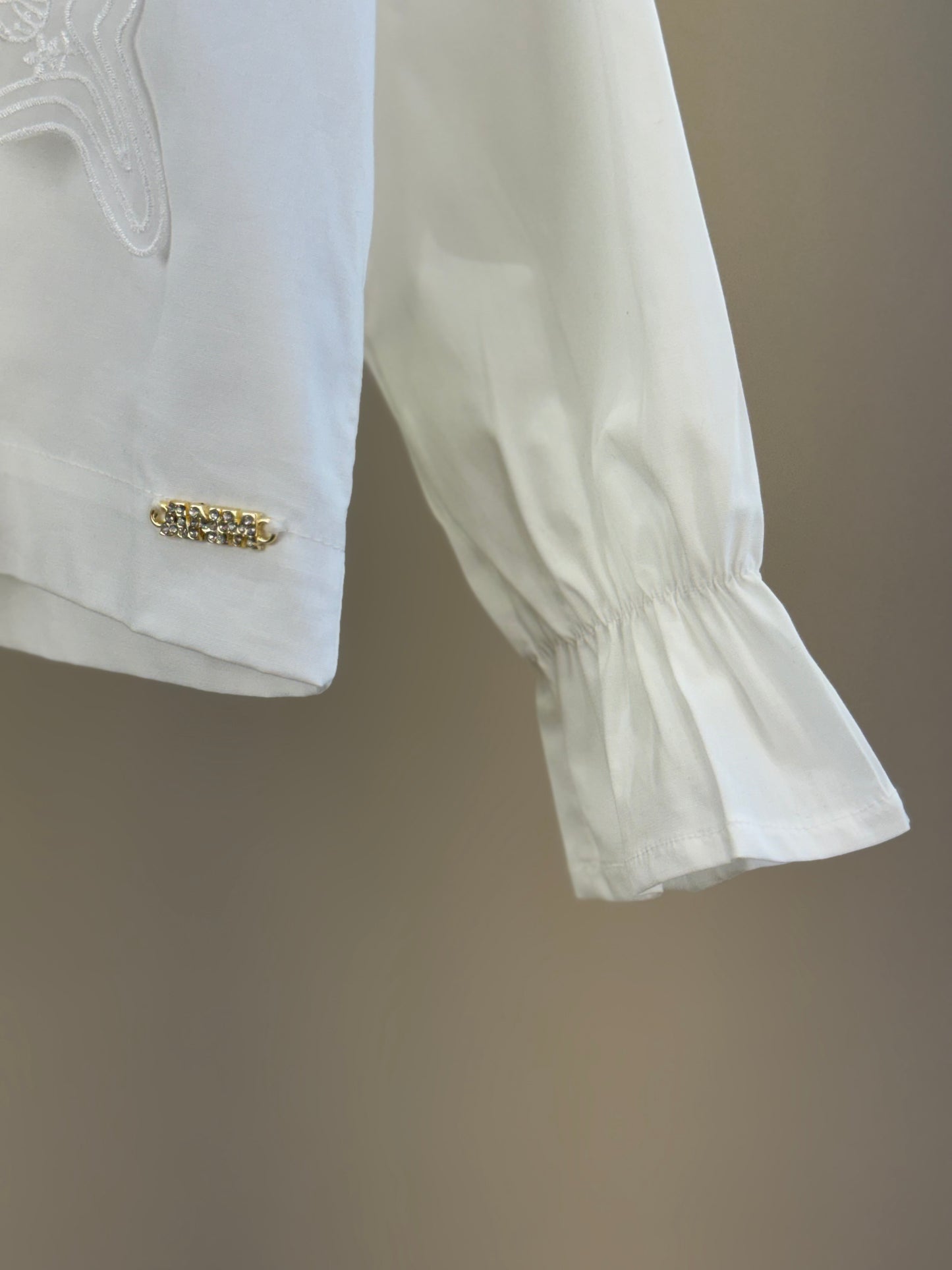 Camisa Infantil Conceito Borboleta Off White - Animê