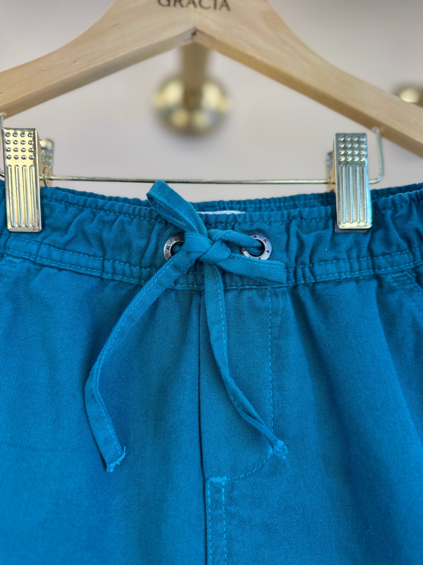 Short Infantil Mini Elástico Light Azul Petróleo - Reserva Mini
