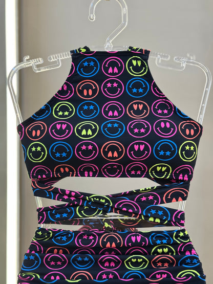Biquíni Teen Cropped Maitê Mood Smile - Siri Kids