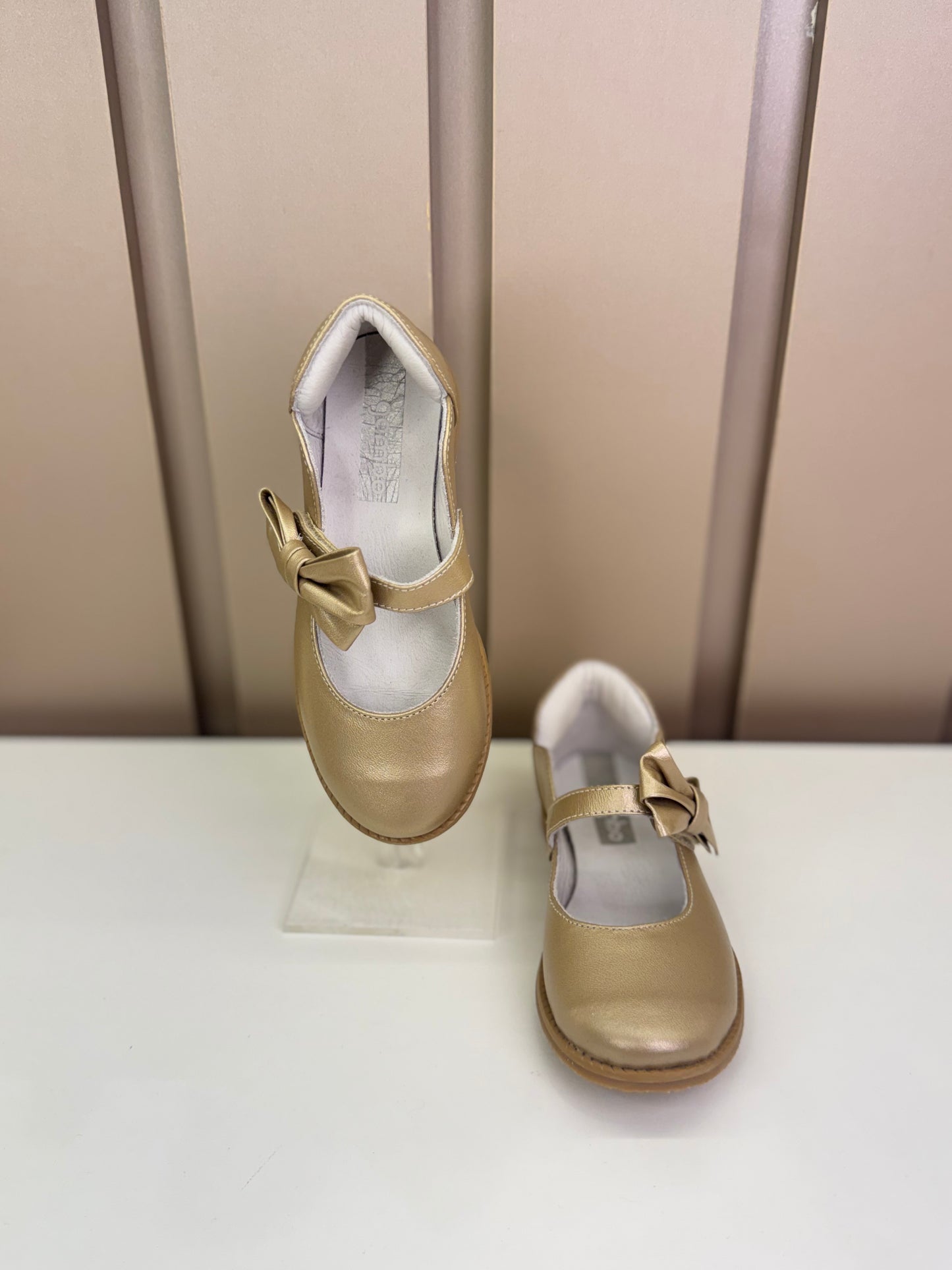 Sapatilha Infantil Stylish Glitter Champagne - Gambo