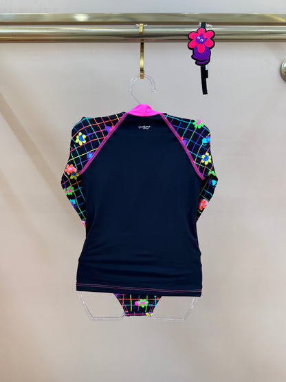 Biquíni Infantil Blusa ML Lorena Cats - Siri Kids