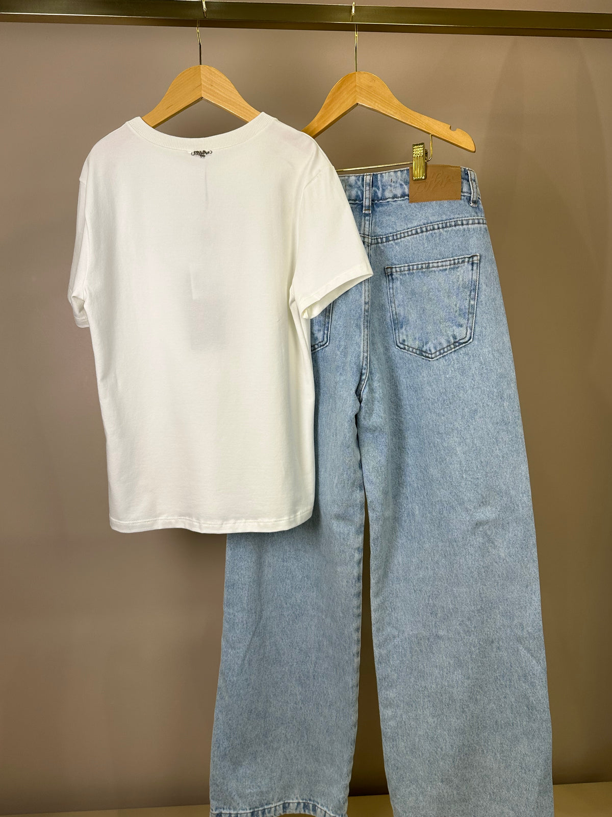 Blusa Teen T-Shirt Blooming Pérola - Authoria