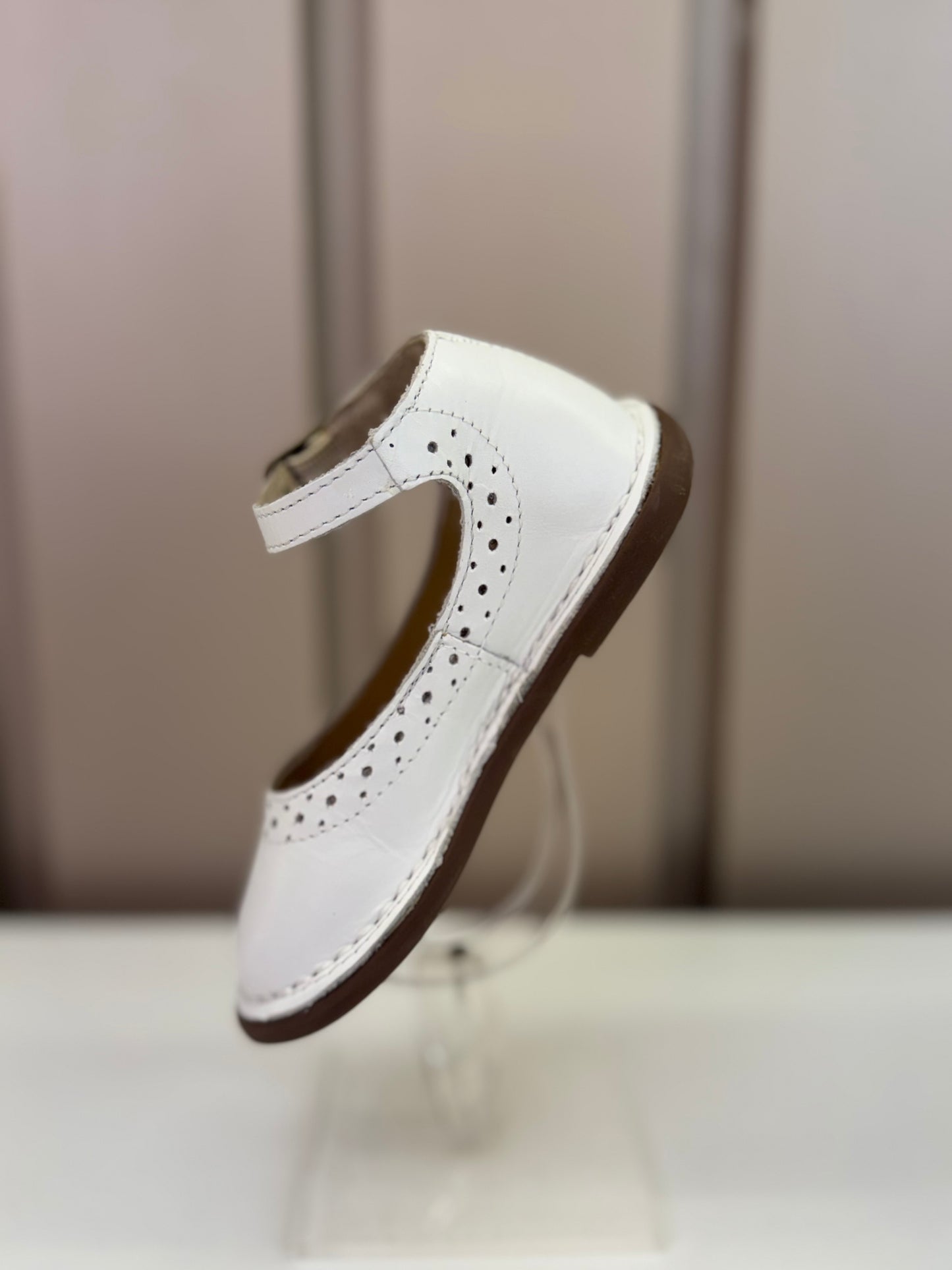 Sapato Infantil Patinete Branco - Petit Cheval