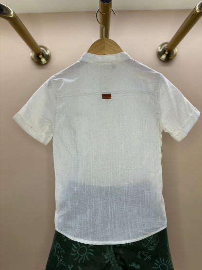 Conjunto Infantil Bata Linho e Bermuda Summer - Youccie