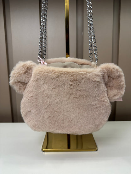 Bolsa Infantil Ursinho Teddy Bege - Gabriela Aquarela