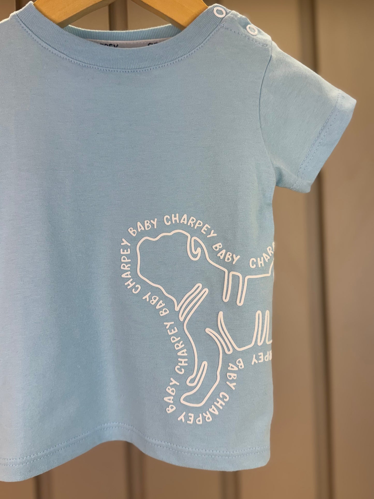 Camiseta Bebê Algodão CHP Azul - Charpey