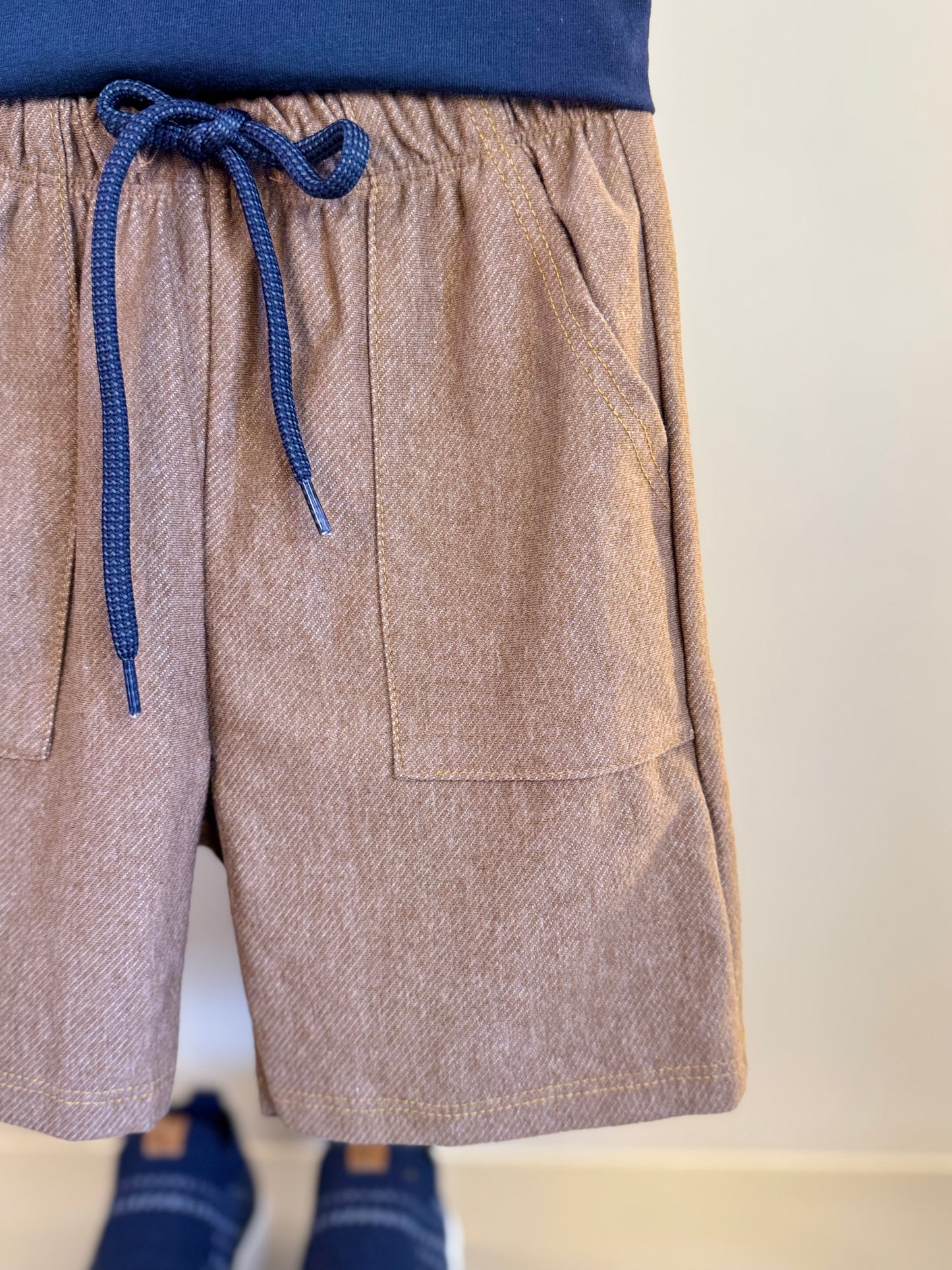 Conjunto Infantil Camiseta Algodão Ursinho e Bermuda Cotton Jeans - Little Johnny