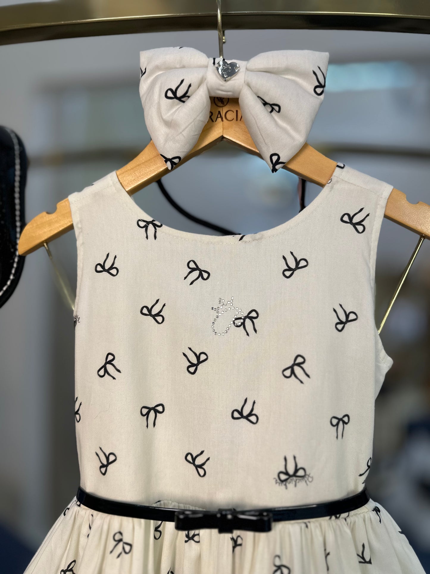 Vestido Infantil Maxi Laço Costas Lacinhos - Pituchinhus