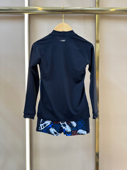 Conjunto Infantil Blusa ML e Sunga Murilo Rex - Siri Kids