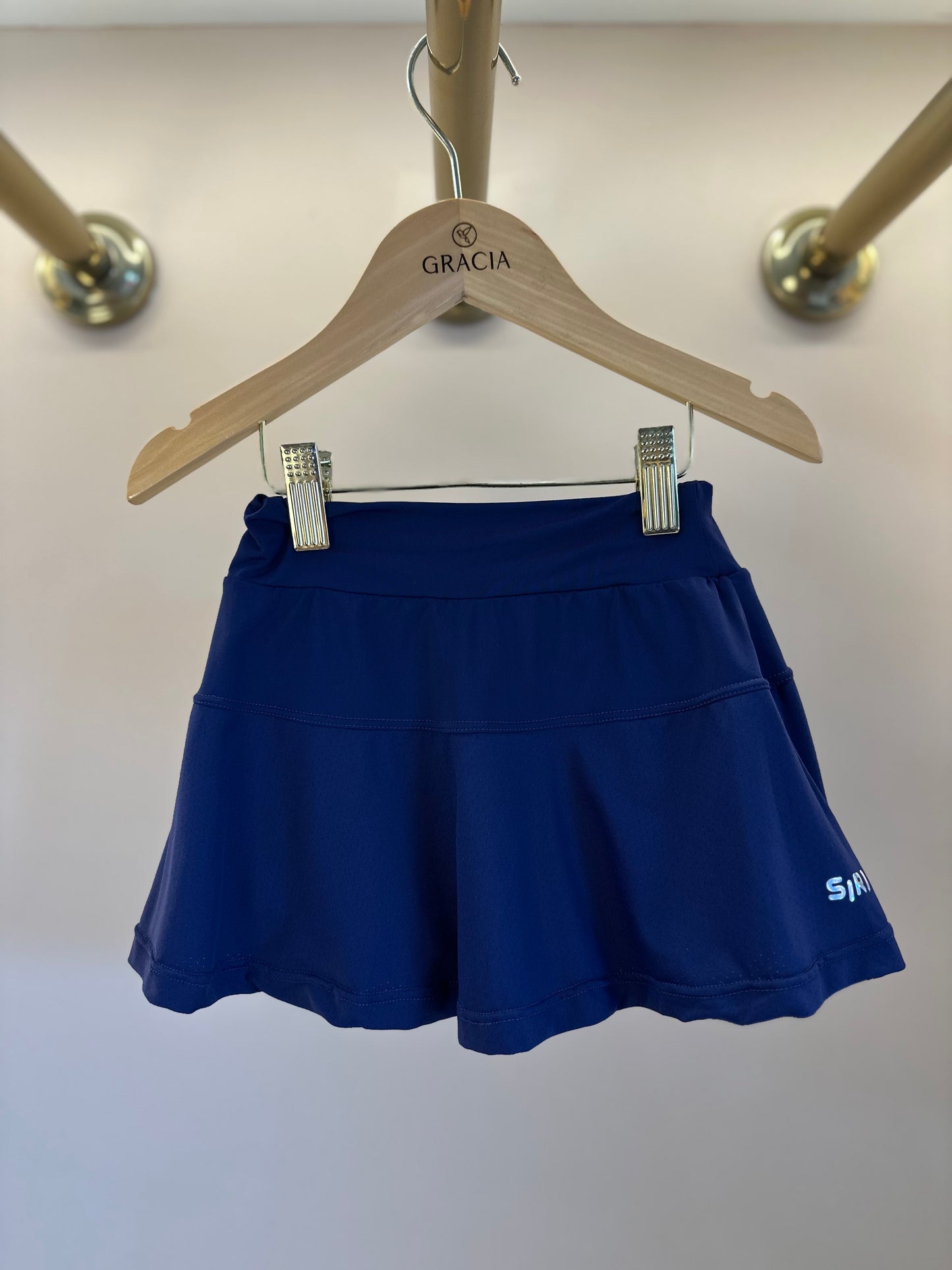 Saia-shorts Infantil Larissa New Trip Marinho - Siri Sports