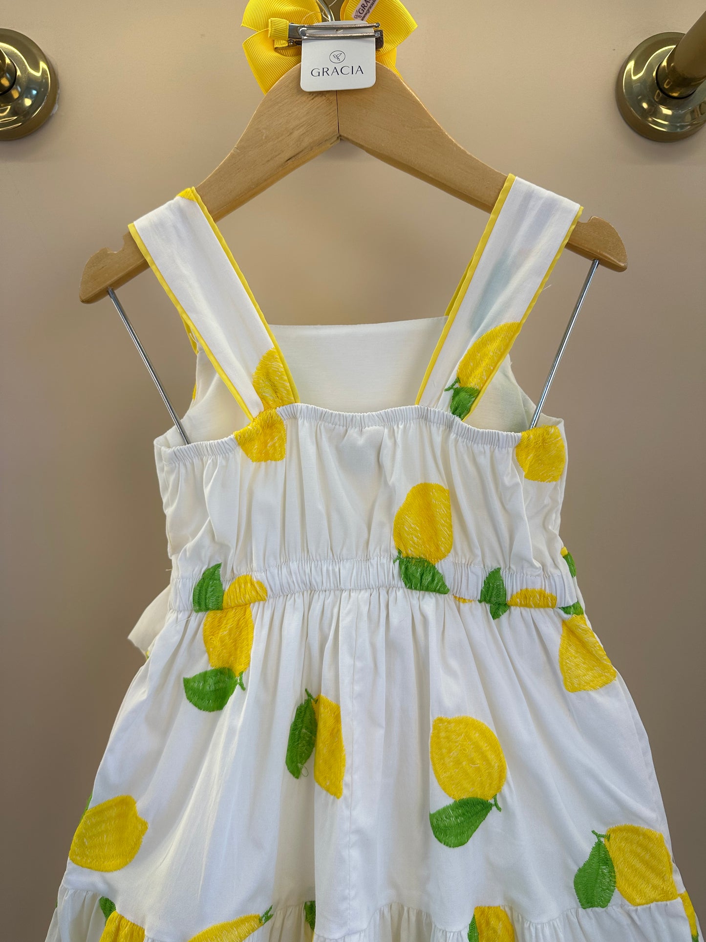 Vestido Infantil Limão Soleil - Animê