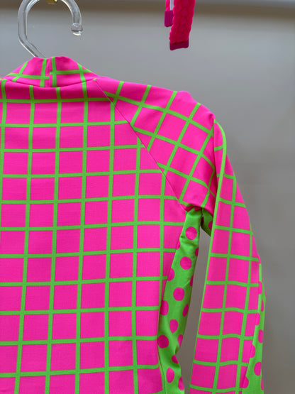 Biquíni Infantil Blusa ML Luna Aplic Est Turtle - Siri Kids