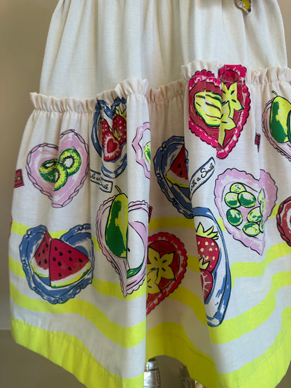 Vestido Infantil Laços & Frutas - Animê