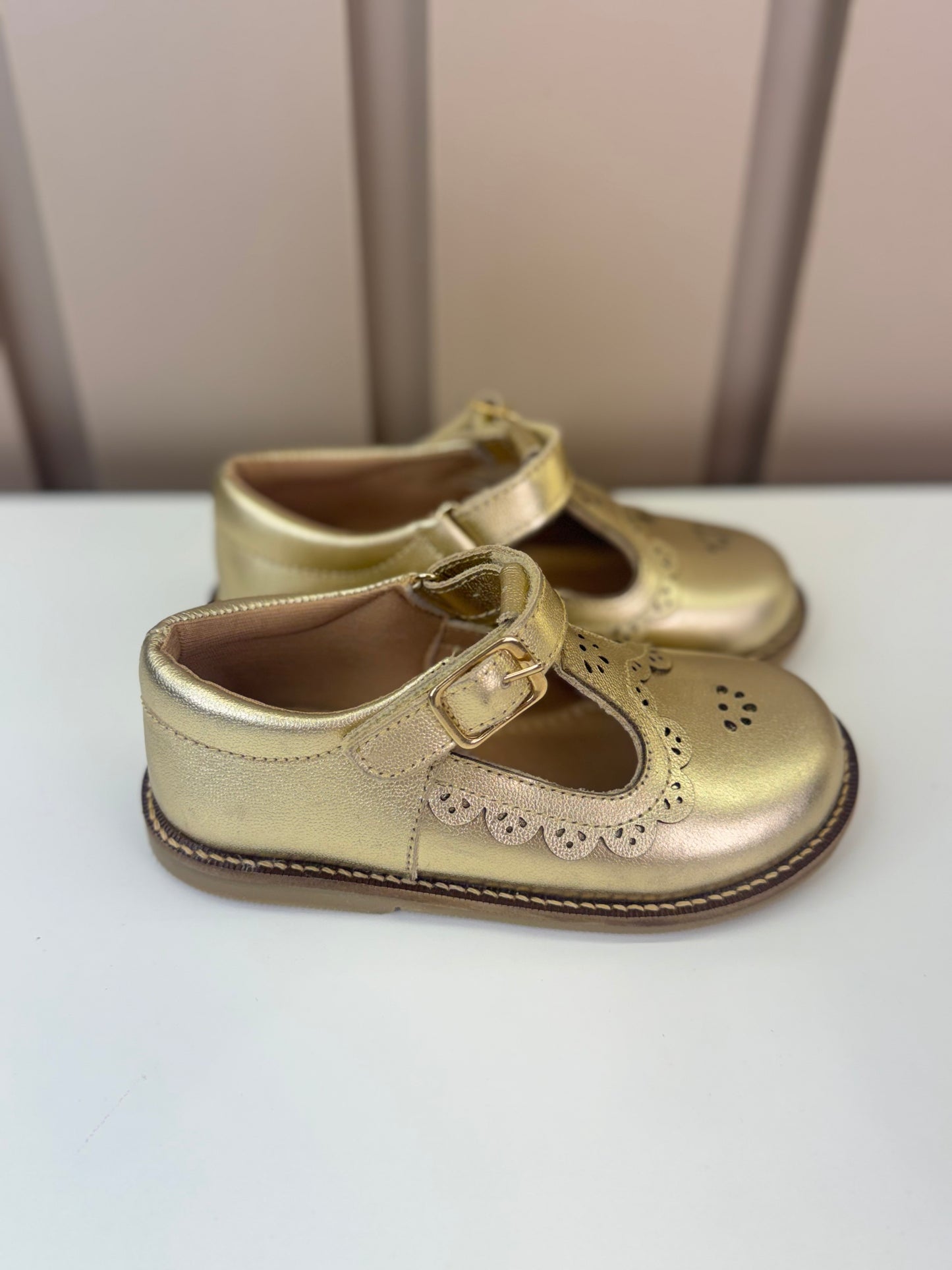 Sapato Infantil Serena Dourado - Gracia