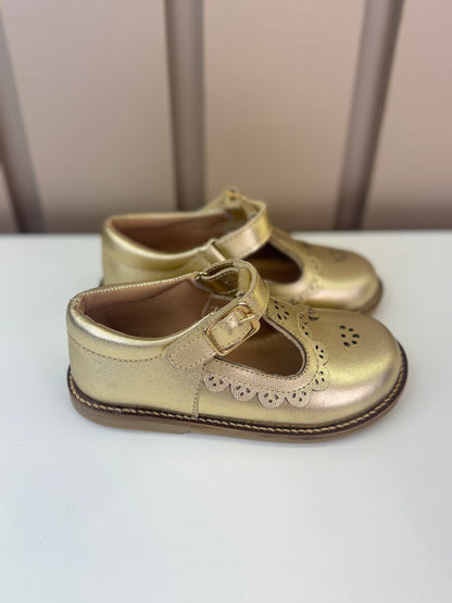 Sapato Infantil Serena Dourado - Gracia