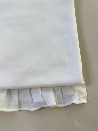 Saída de Maternidade Algodão Bebê Gola Renda Luxo - Roana