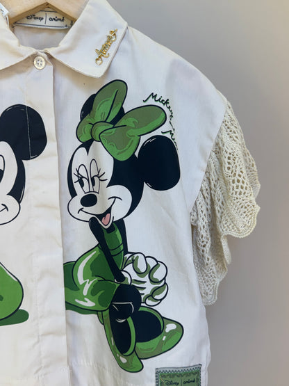 Camisa Infantil Disney com Tricot - Animê