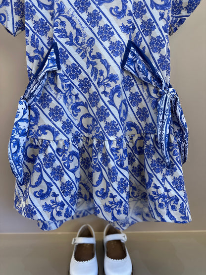 Vestido Infantil Flores DG - Animê