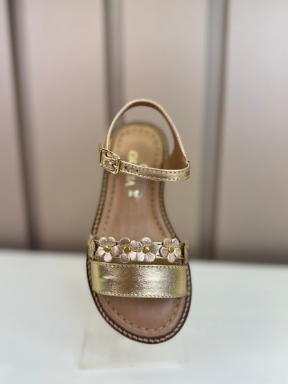 Sandália Infantil Luna Dourada - Gracia