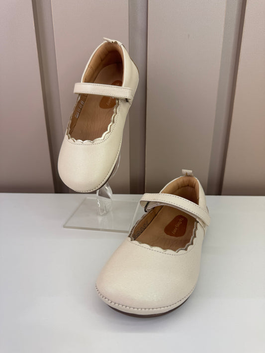 Sapatilha Infantil Couro Misty White Dream & Champagne - Tip Toey Joey