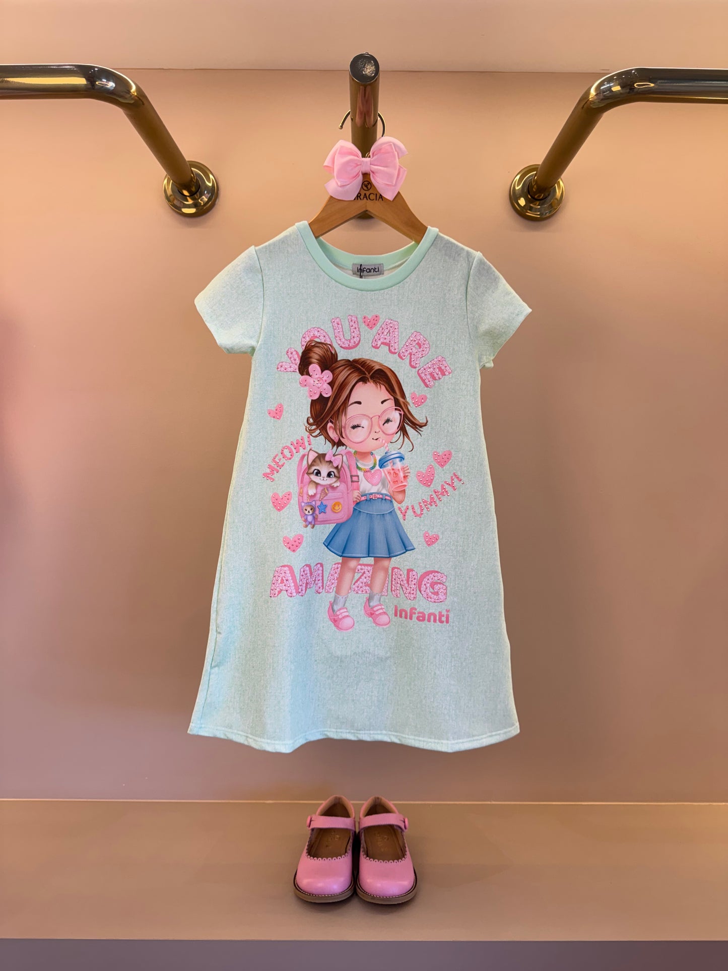 Vestido Infantil Menina Amazing - Infanti