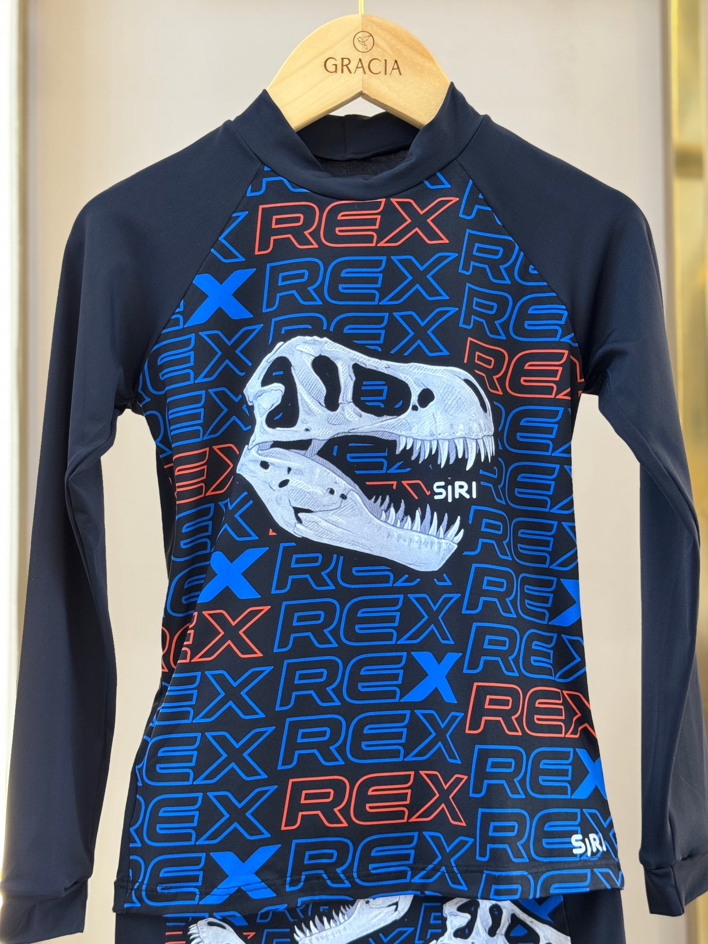 Conjunto Infantil Blusa ML e Sunga Murilo Rex - Siri Kids
