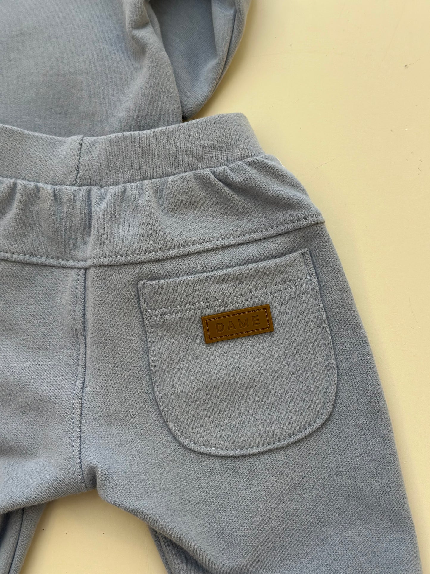 Conjunto Bebê Moletom Agasalho e Calça Teddy Bethoven Delavê - Dame