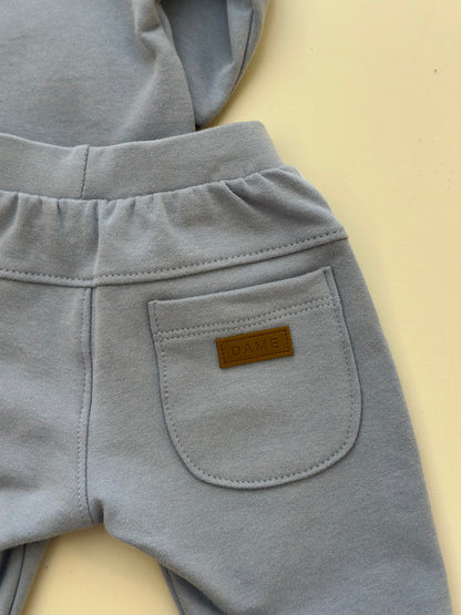 Conjunto Bebê Moletom Agasalho e Calça Teddy Bethoven Delavê - Dame