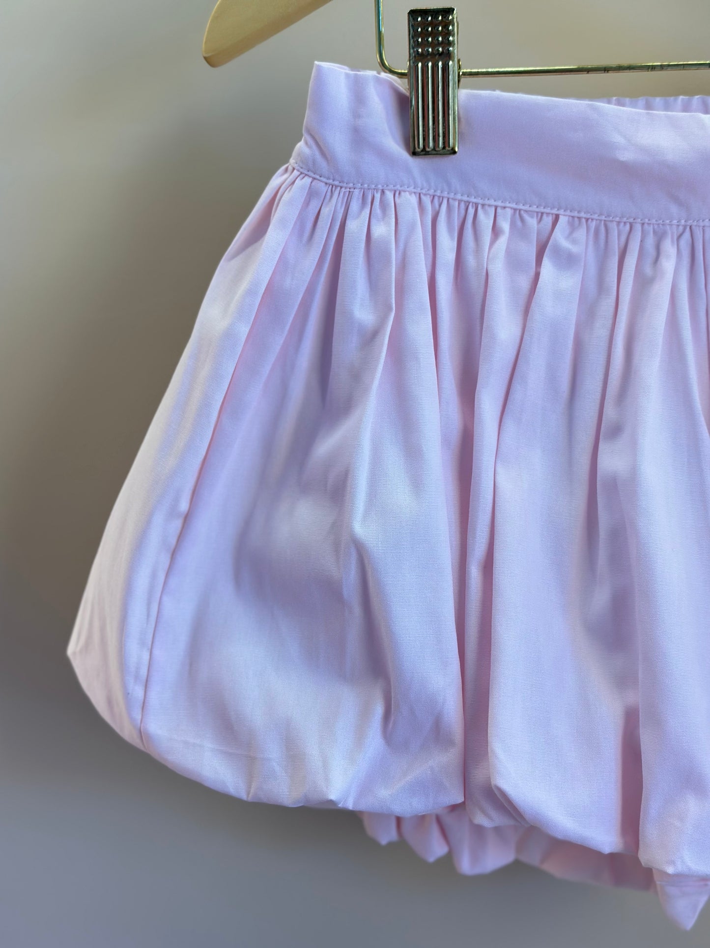 Shorts Infantil Balonê Algodão Rosa Claro - Luluzinha