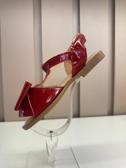 Sandália Infantil Charlote Vermelha Verniz - Gracia