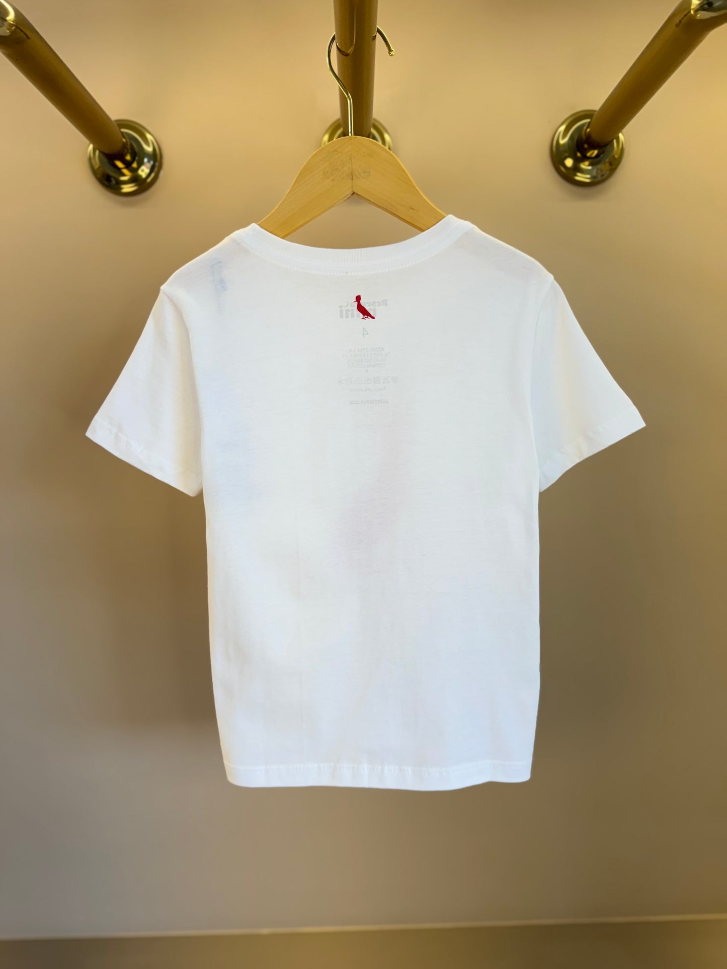 Camiseta Infantil Pica-Pau Rede Off White - Reserva Mini