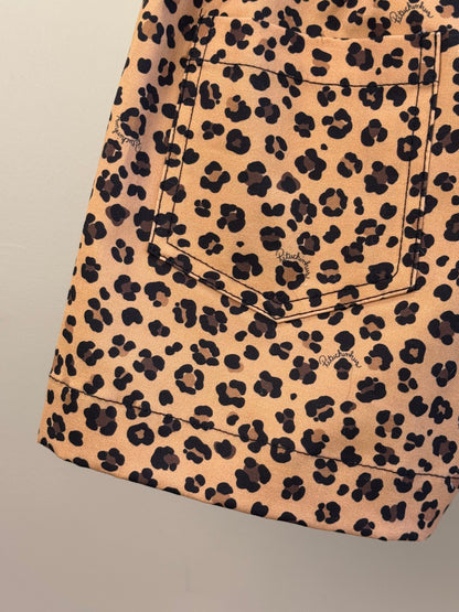 Saia-shorts Infantil Sarja Babadinho Oncinha - Pituchinhus