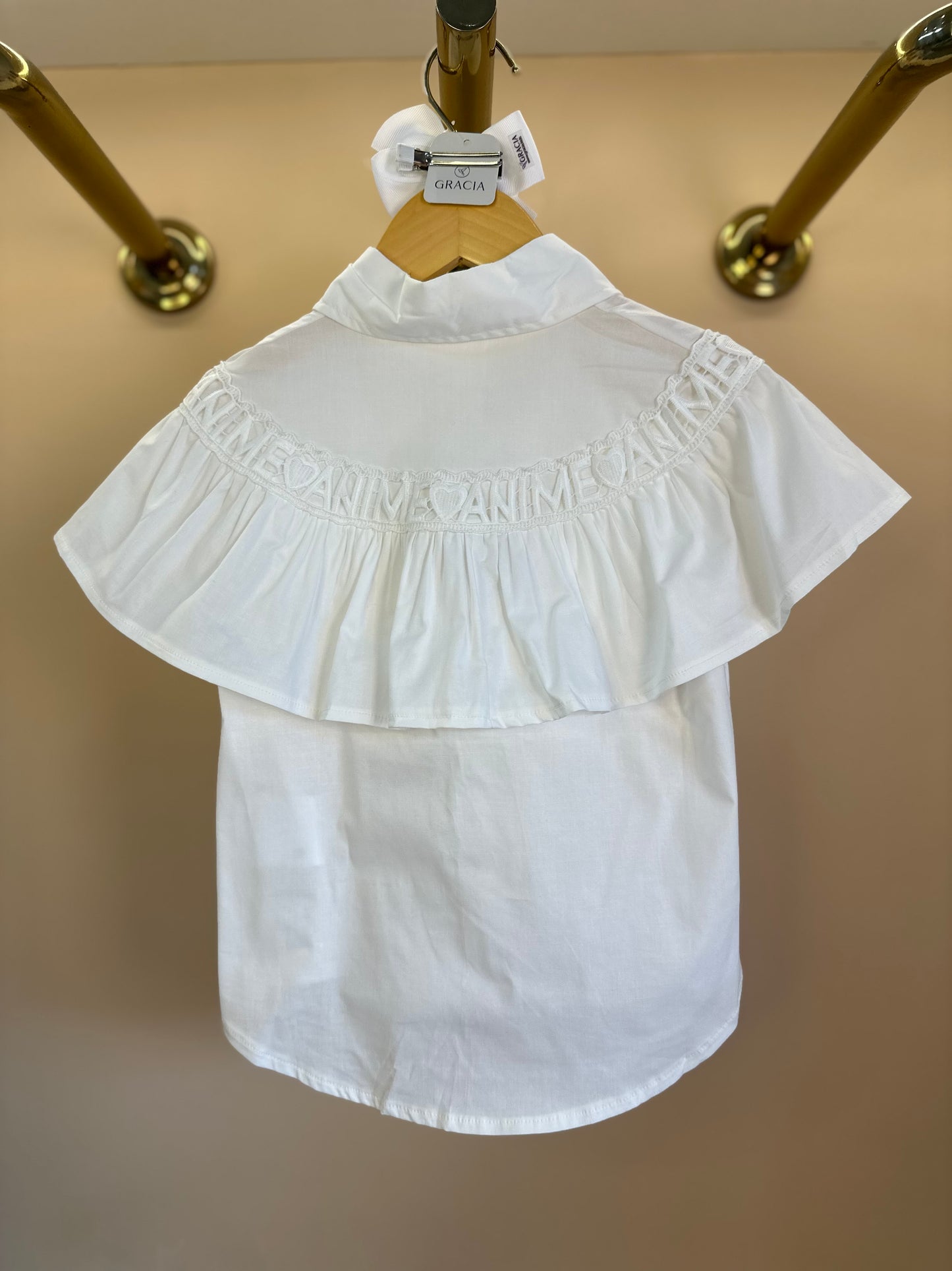 Camisa Infantil Babado Petit - Animê