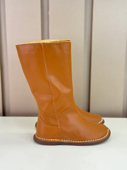 Bota Infantil Couro Pluie Nut - Petit Cheval