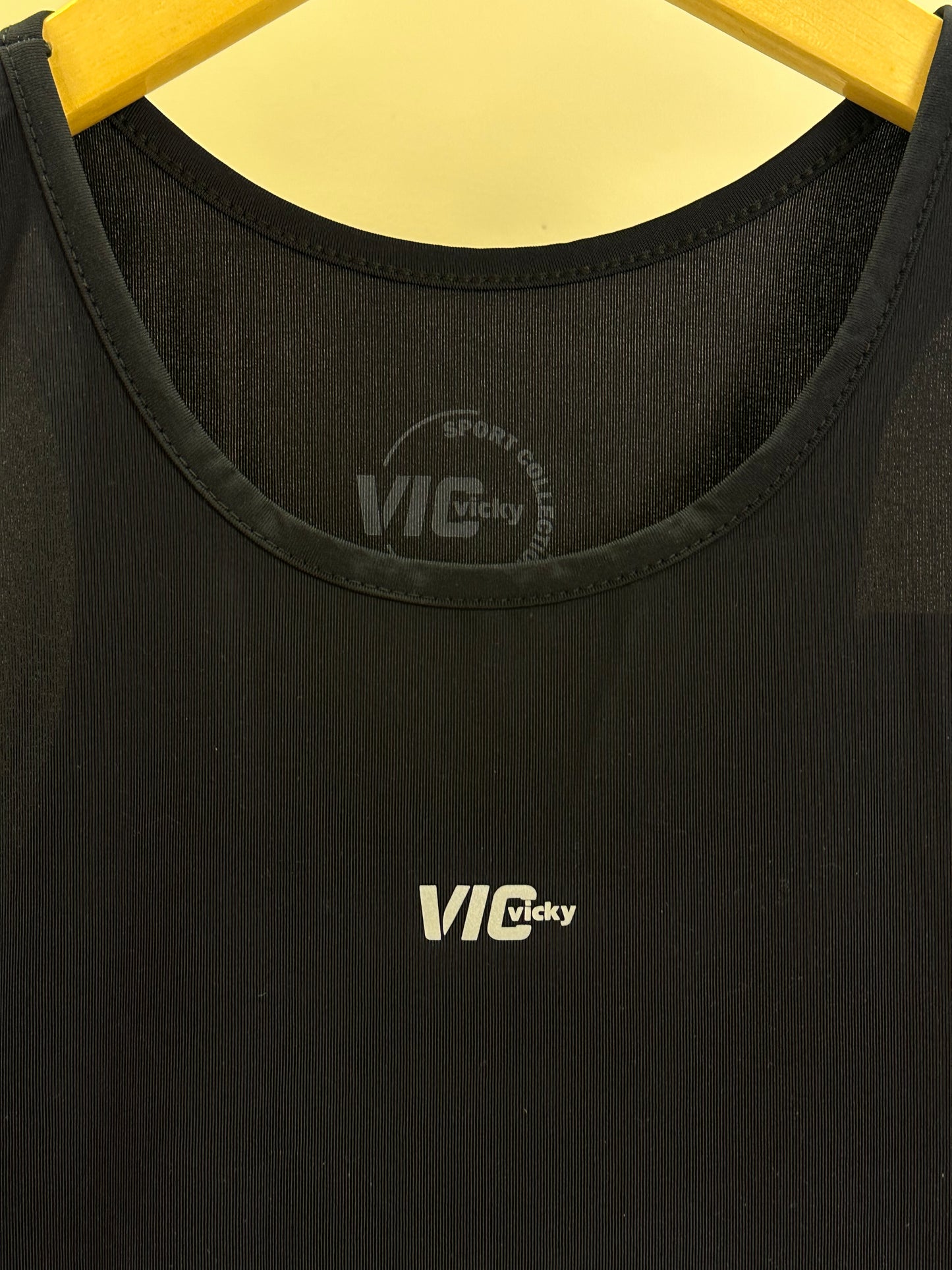 Blusa Teen Regata Preta - Vic Vick