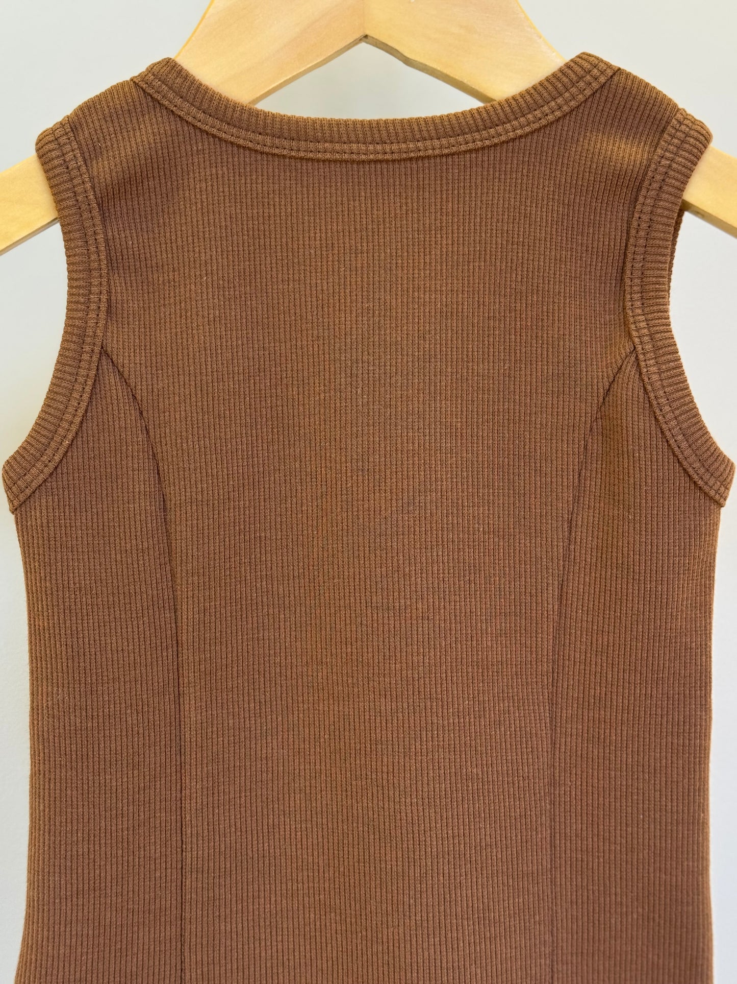 Regata Infantil Laço de Renda Marrom - Pituchinhus