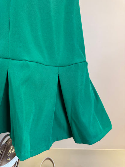 Vestido Infantil Trapézio Em Sarja Bordada - Mon Sucre