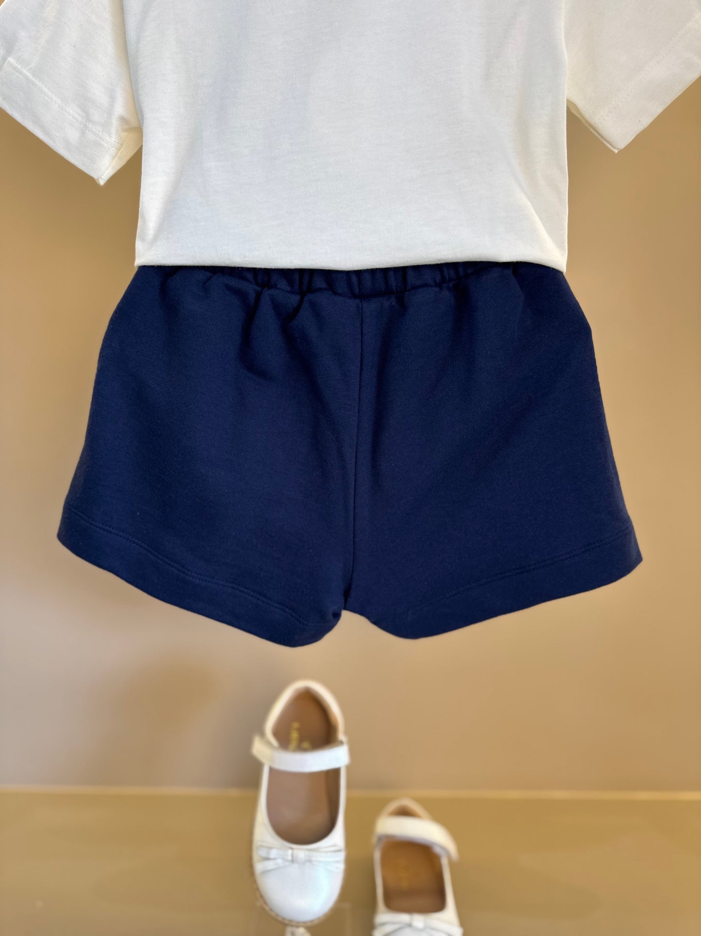 Conjunto Infantil Glow Ride e Shorts Marinho - Animê