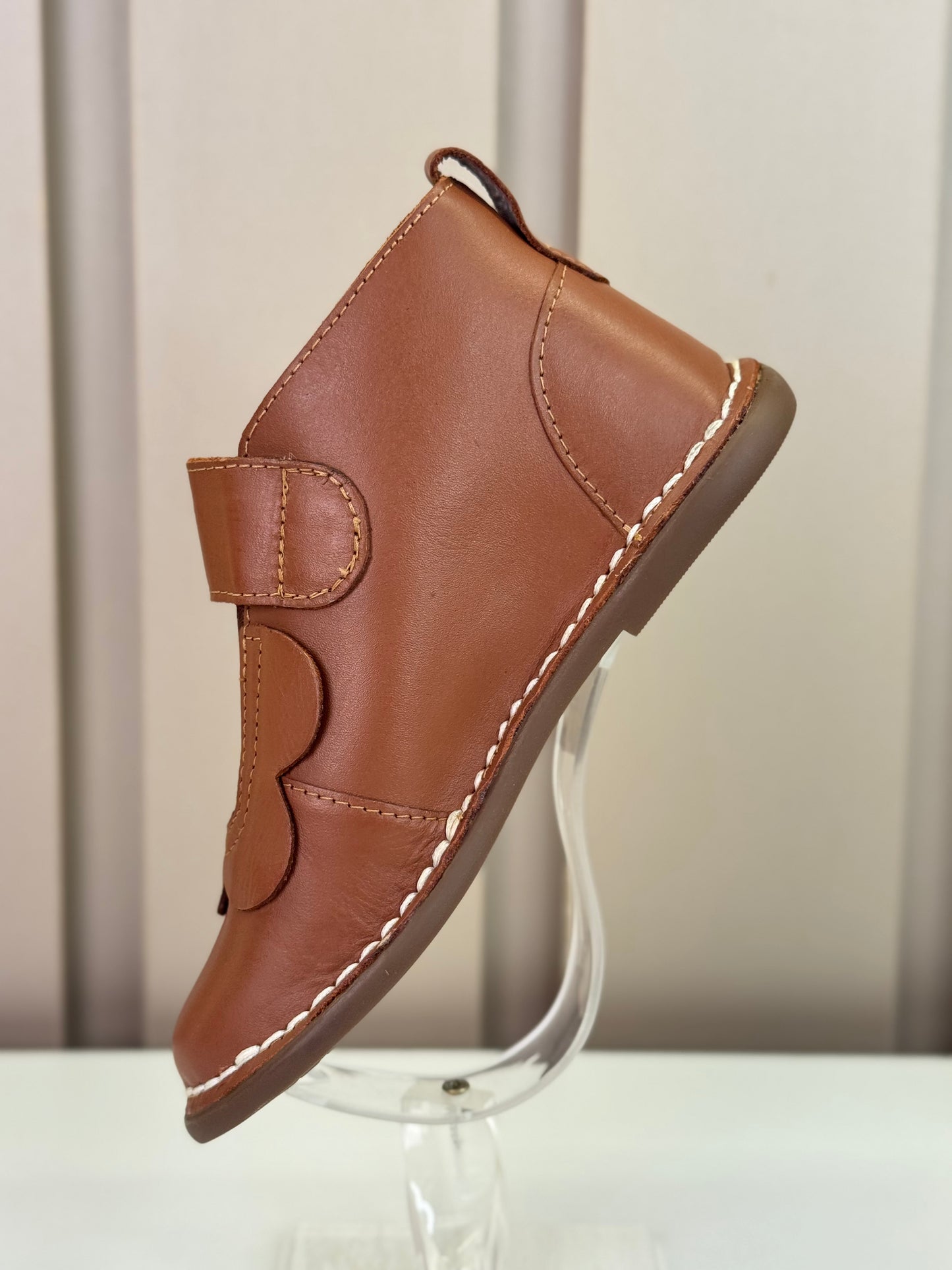 Bota Infantil Couro Bem-Me-Quer Cuia - Petit Cheval