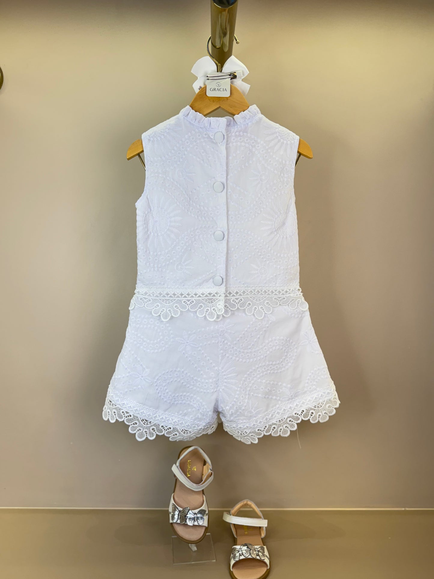 Conjunto Infantil Blusa e Short Laise - Luluzinha