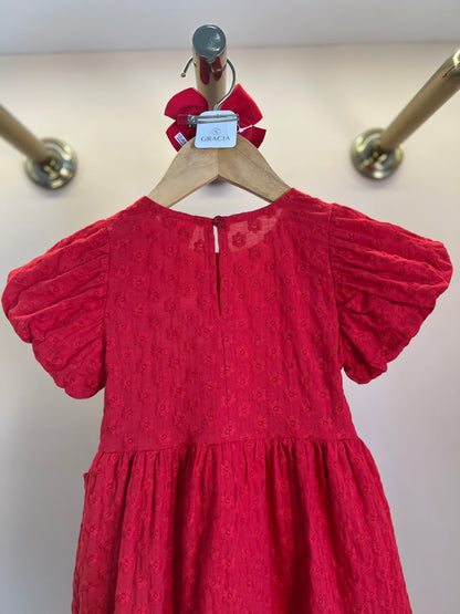 Vestido Infantil Mangas Balonê Laise - Momi